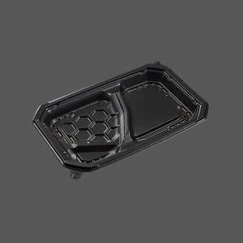 【サンプル】【小型弁当容器】CTロックス 24-16N BK