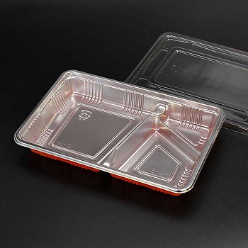 持ち帰り用折詰め　DXHS-8号仕切り付フタセット　100枚