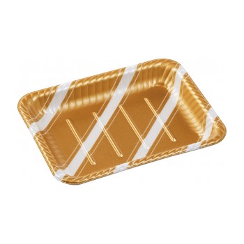 【サンプル】MFPティアラ角皿25-19 スラン金