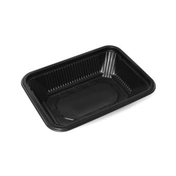 【耐寒耐熱容器】FT角丼 16-11 耐寒黒