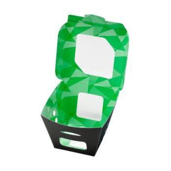 紙ベジ90角 黒 FSM