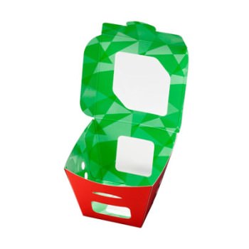 紙ベジ90角 赤 FSM