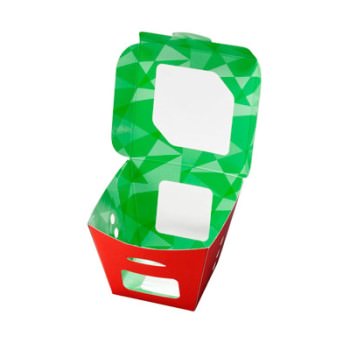 【特価セール】紙ベジ95角 赤 FSM