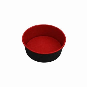 クラフトフードカップ　150φ　500ml　赤黒　50枚