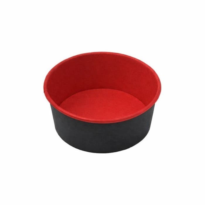 fw+クラフトフードカップ115-290　本体　赤黒