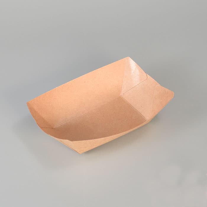 クラフトペーパー舟皿　ST2#