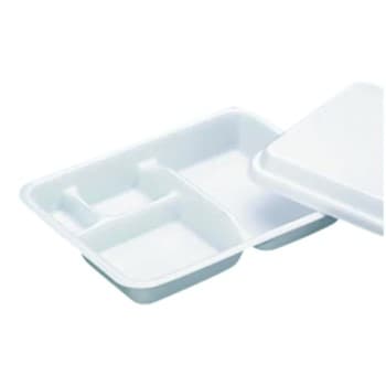 【サンプル】発泡弁当容器 RW-8 高蓋セット