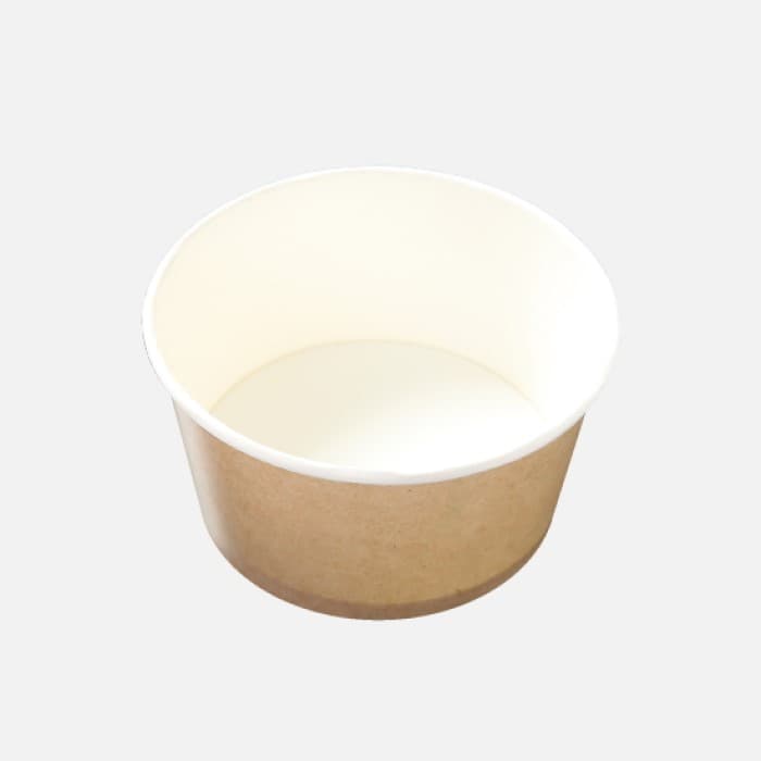 【紙製フードカップ】KM140-750　本体　茶