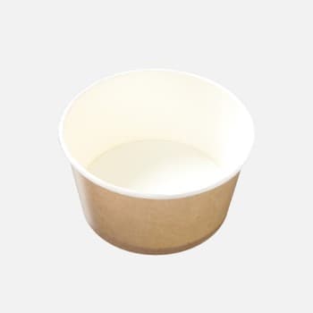【紙製フードカップ】KM140-750　本体　茶