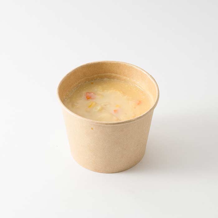 【紙製スープカップ】KM90-270　本体　ナチュラル