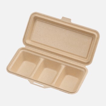 【サンプル】惣菜向けモールド容器 KM-43-T ナチュラル