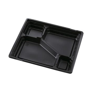 【サンプル】【耐熱フタ付弁当】KIP-1 黒