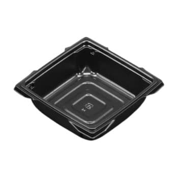 カフェキュートBOX 中皿(黒)