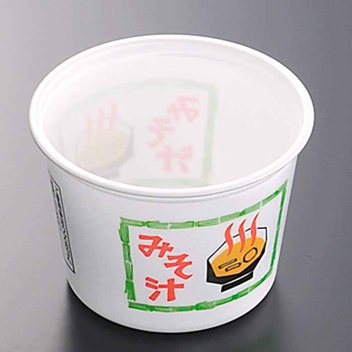 低発泡カップ　CFカップ95-270味噌汁本体