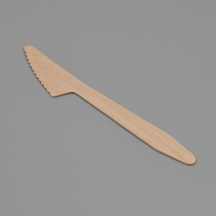 【特価セール】木製ナイフ　大　バラ　165mm