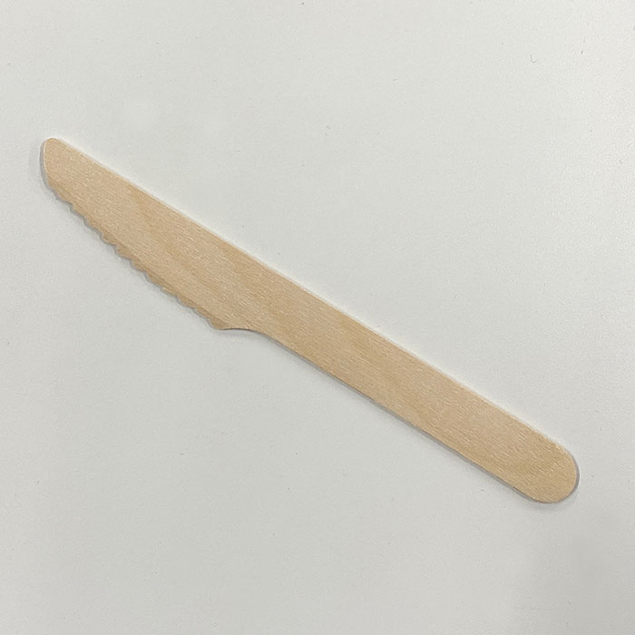【特価セール】木製ナイフ 小 バラ　140mm