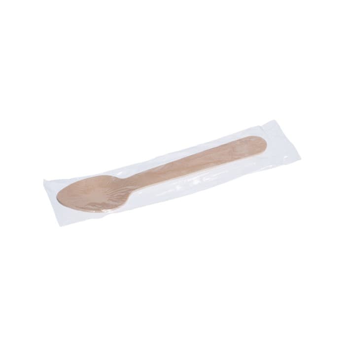 【サンプル】木製スプーン110　透明単袋