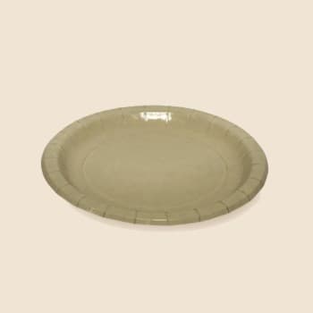 【サンプル】竹パルプペーパープレート　17cm