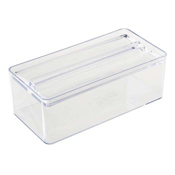 ペーパータオルケース 透明