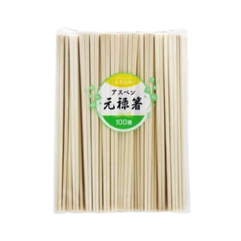 小花日和 アスペン元禄箸 裸 100膳