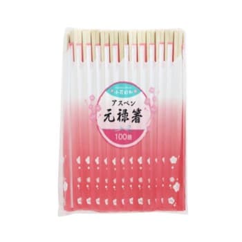 小花日和 アスペン元禄箸 50膳1袋|foodware+ 小花日和 アスペン元禄箸 50膳1袋|foodware+