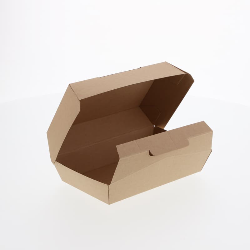 ネオクラフト ランチBOX S160枚(20枚×8)｜foodware+