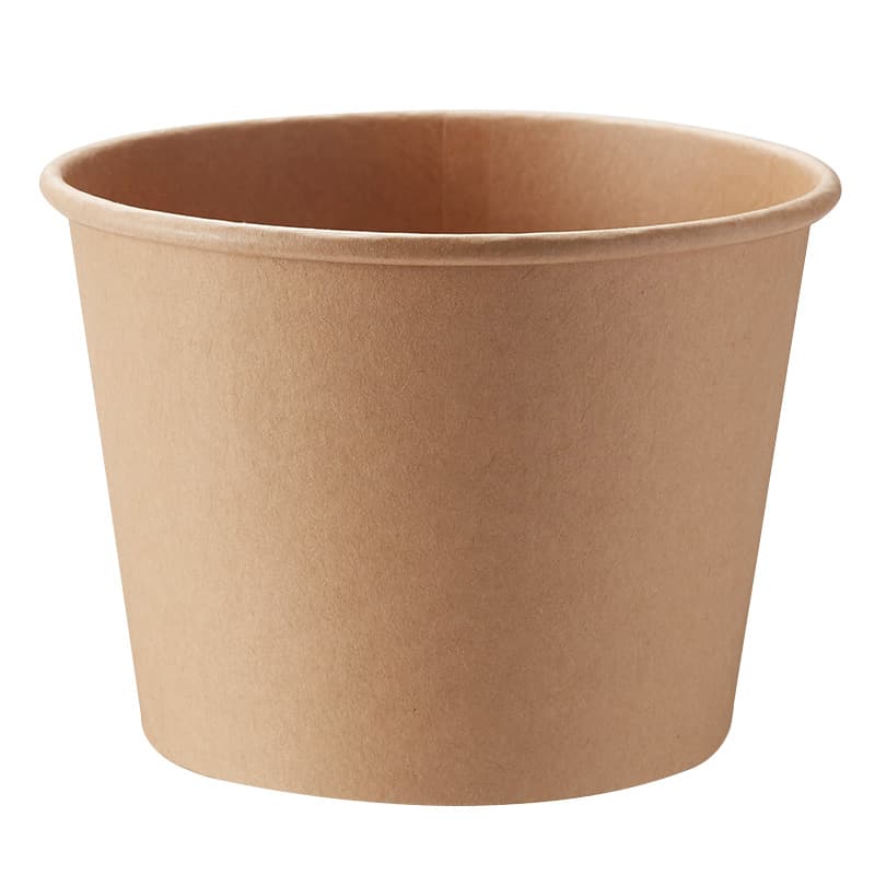 (500枚) スープカップ 未晒フードカップ 1000ml HEIKO(シモジマ) 00644270 HEIKO 未晒フードカップ 1000ml ムジ」「枚単価 27.3円×500枚