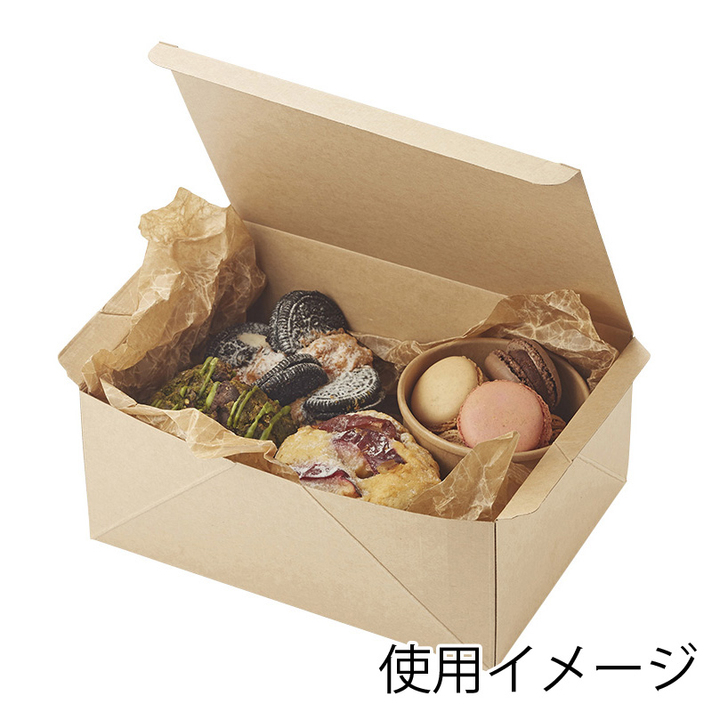 【サンプル】ネオクラフト　ケーキBOX　L