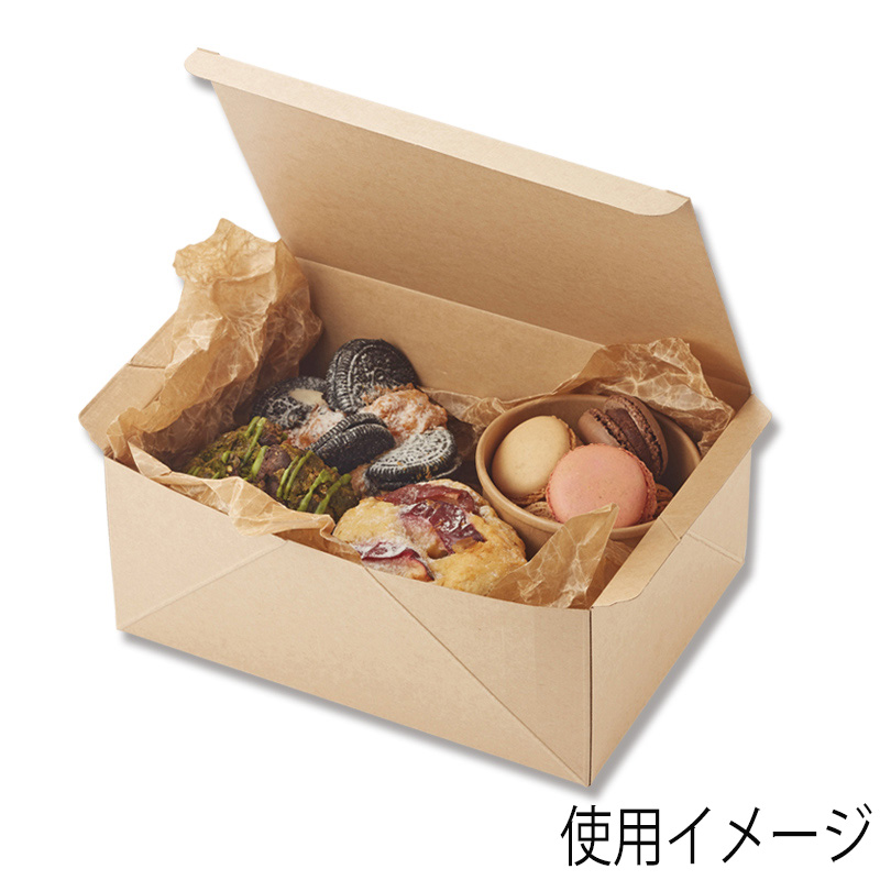 【サンプル】ネオクラフト　ケーキBOX　L