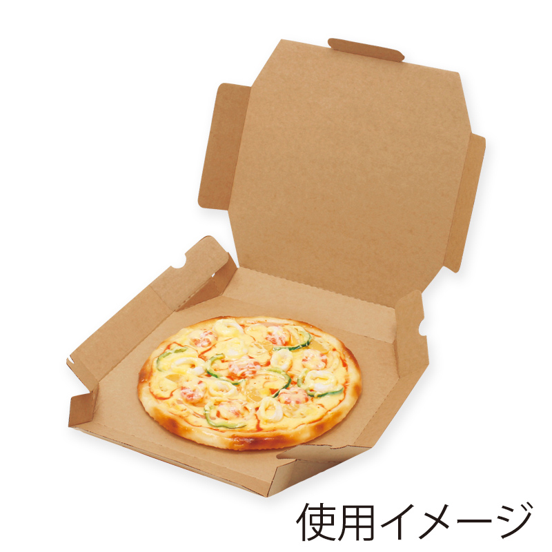 ネオクラフト ピザBOX S100枚(10枚×10)｜foodware+