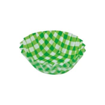 フードケース　格子　緑　5F　500枚　1本