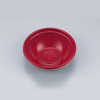 BF丸わん13　朱(外黒)　本体