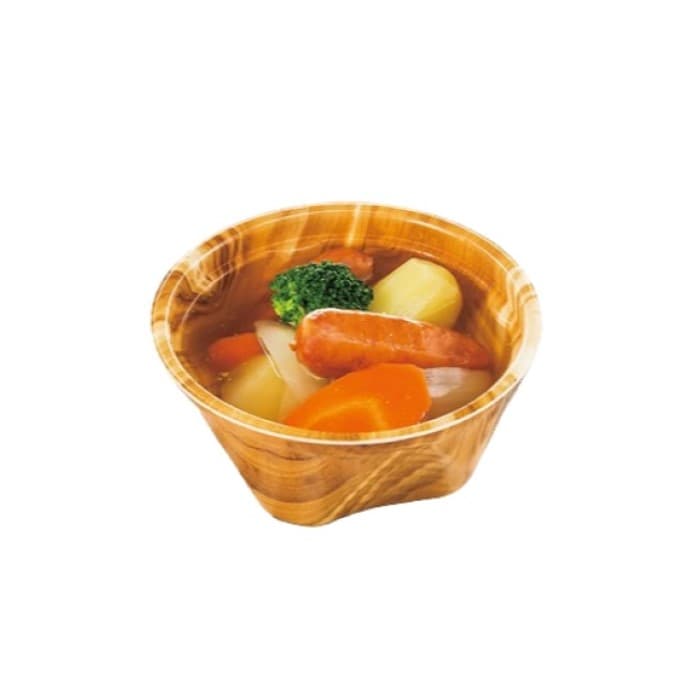 【サンプル】【耐熱スープ容器】NFピッタ14　オリーブ本体（S)