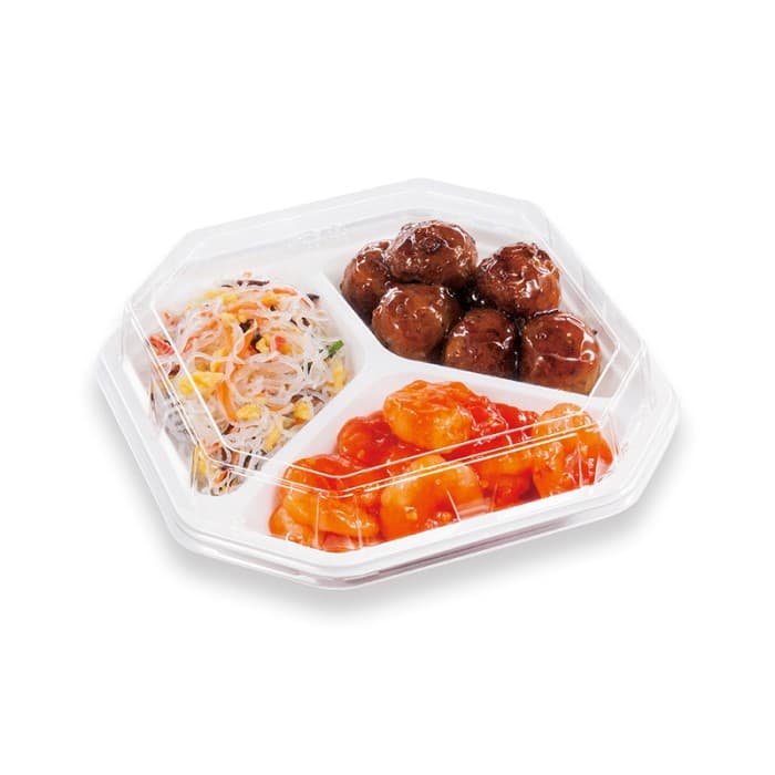 BF惣菜4　ホワイト　本体