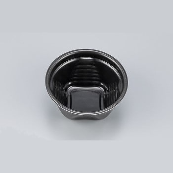 【耐熱スープ容器】NFピッタ12　黒　本体　25枚